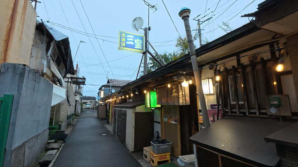 田名部の神社横丁
